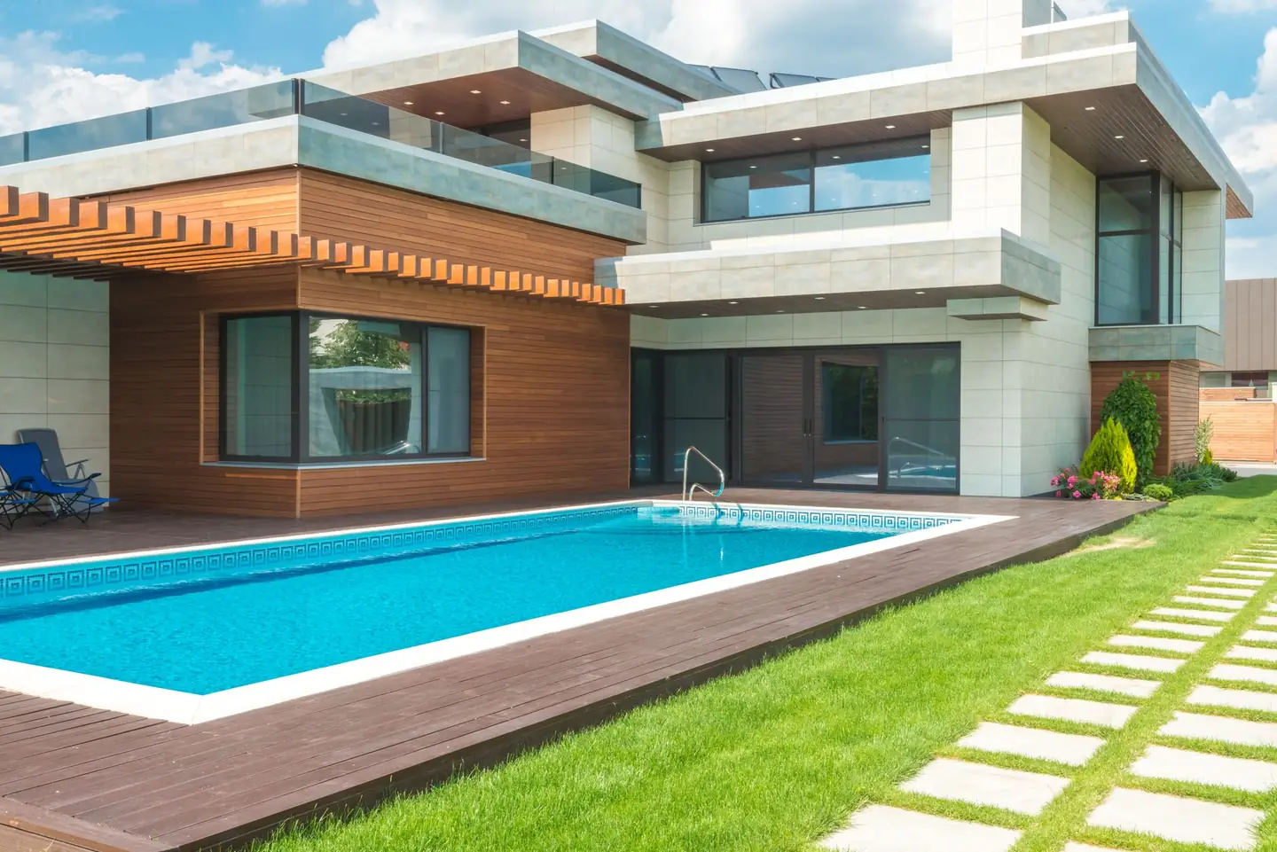 Swimming pool built in Southgate, NSW